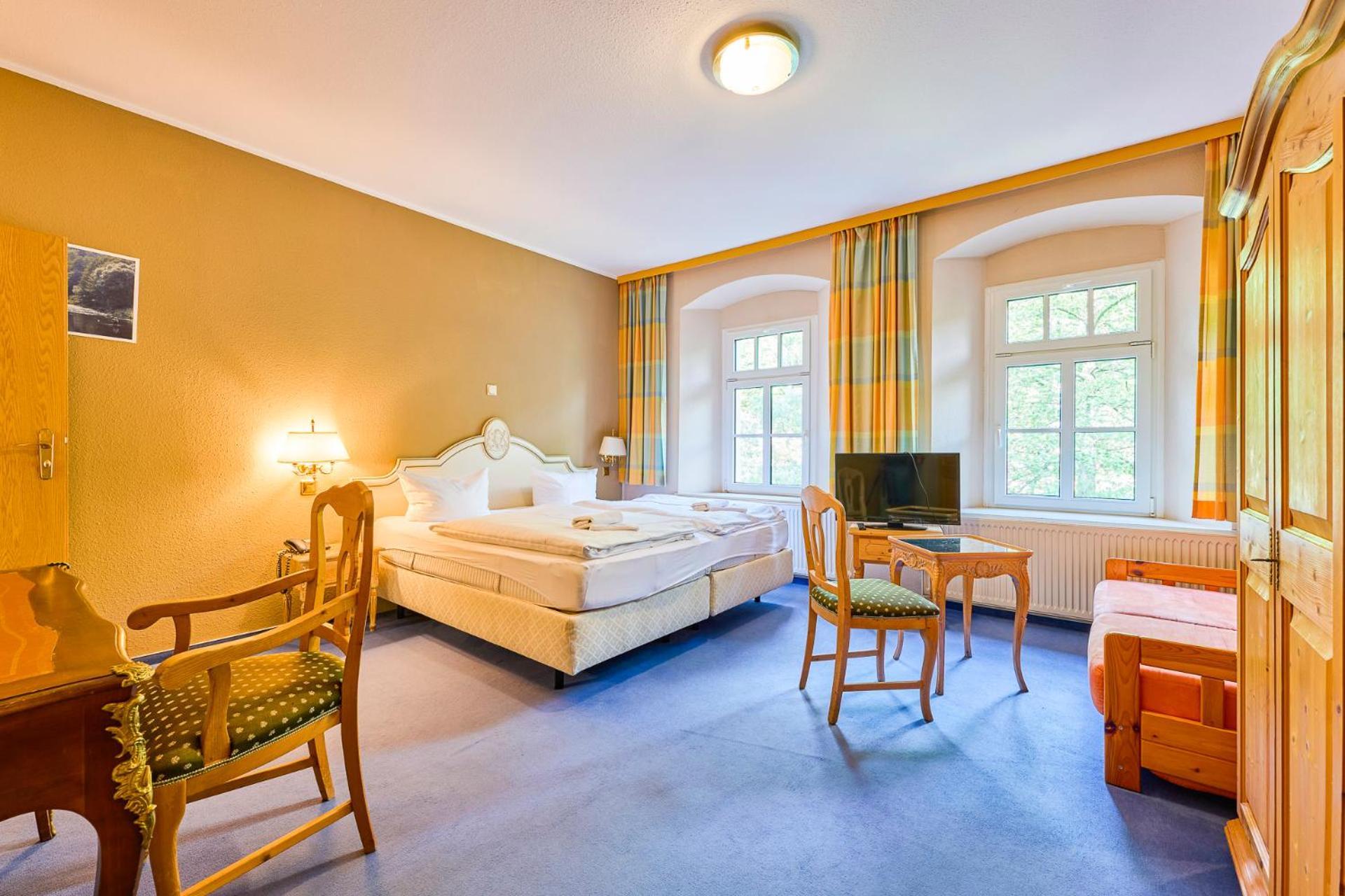 Hotel Bodeblick Thale Buitenkant foto