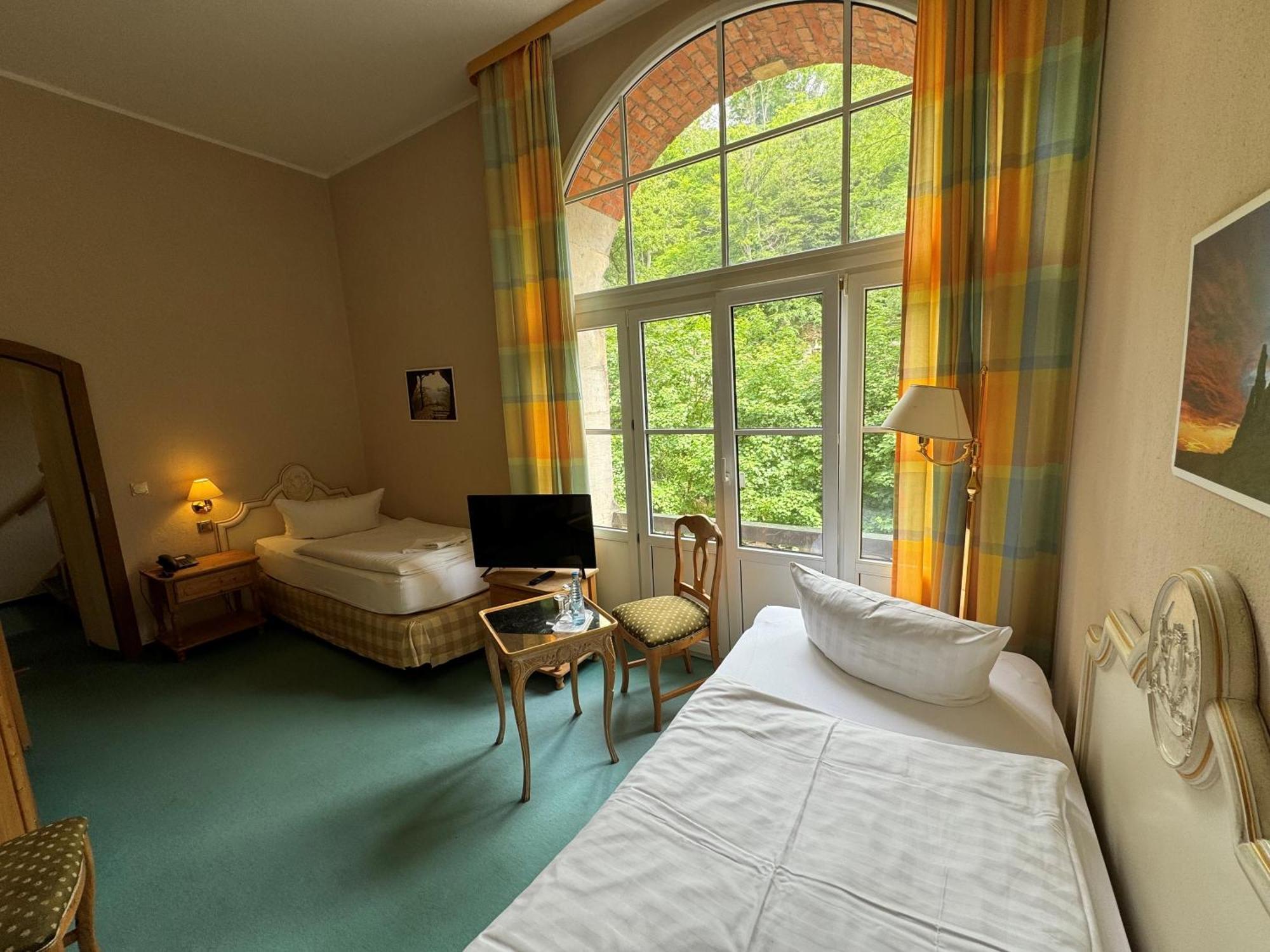 Hotel Bodeblick Thale Buitenkant foto