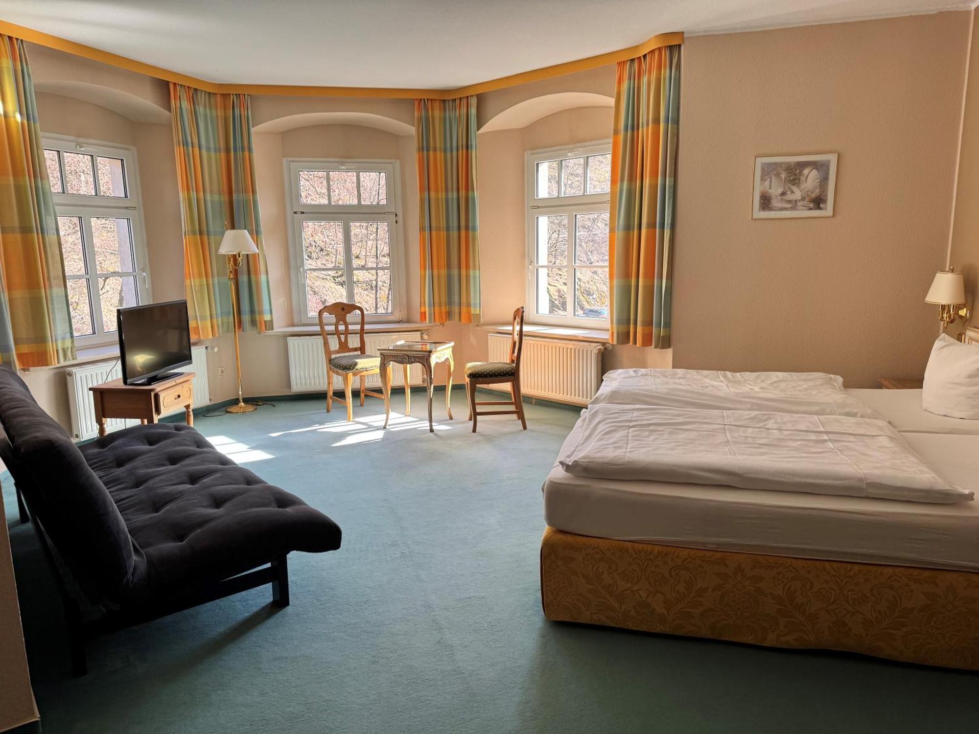 Hotel Bodeblick Thale Buitenkant foto