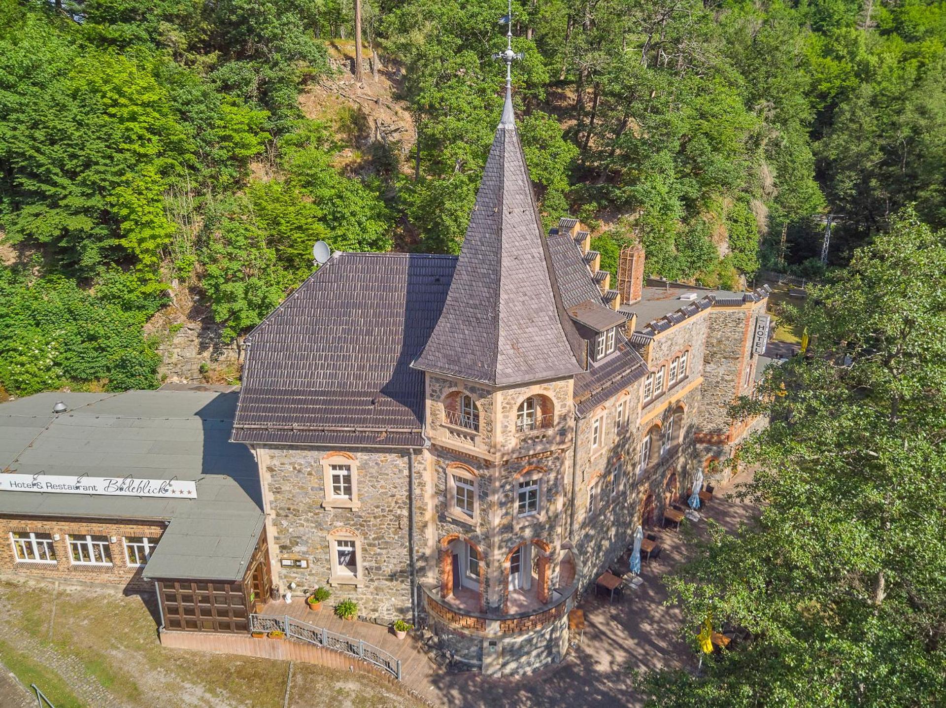 Hotel Bodeblick Thale Buitenkant foto