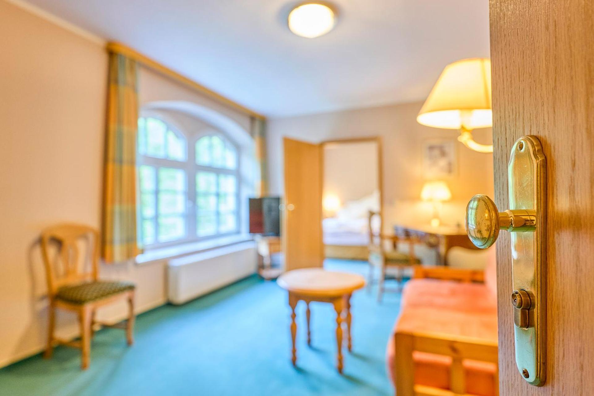 Hotel Bodeblick Thale Buitenkant foto