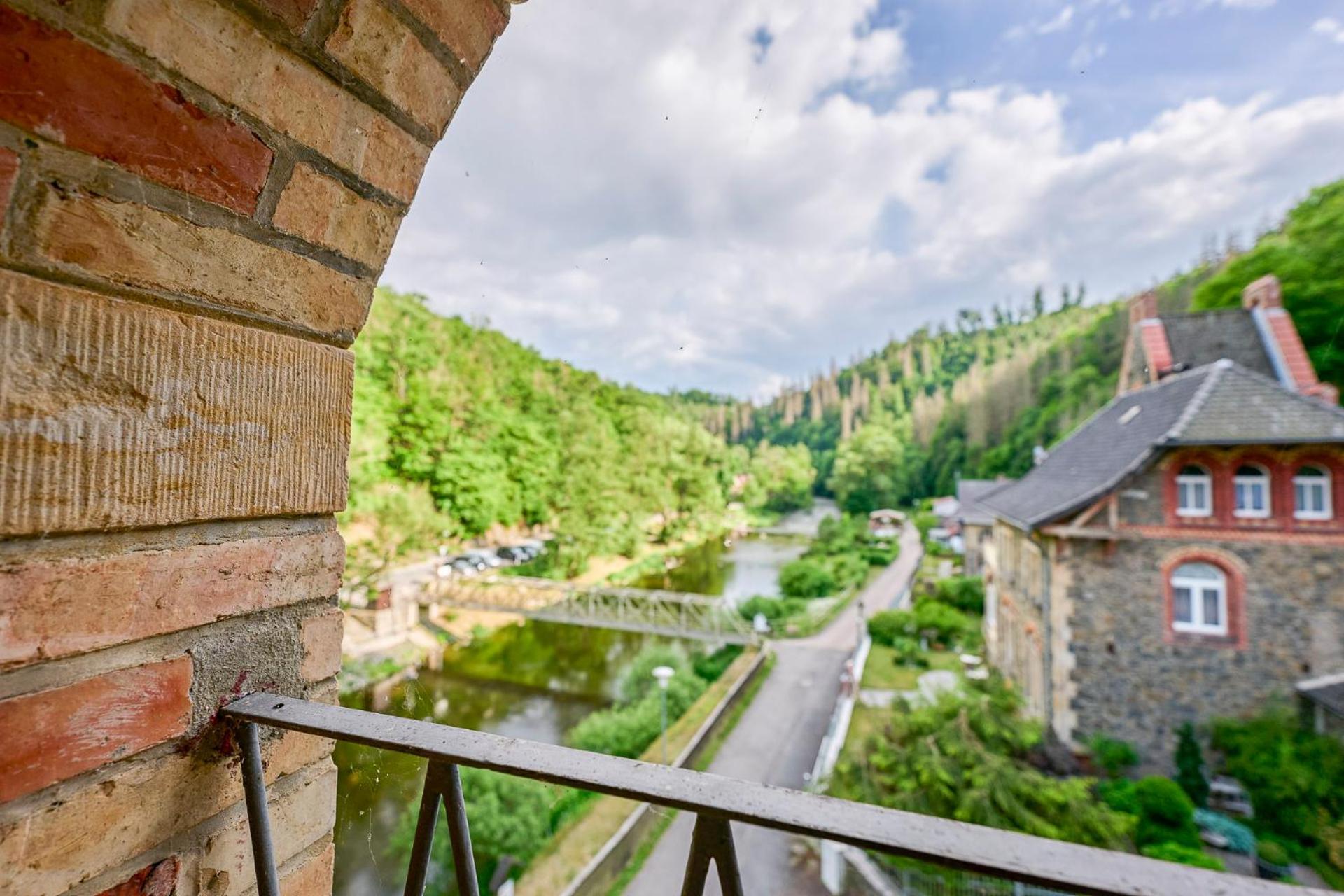 Hotel Bodeblick Thale Buitenkant foto