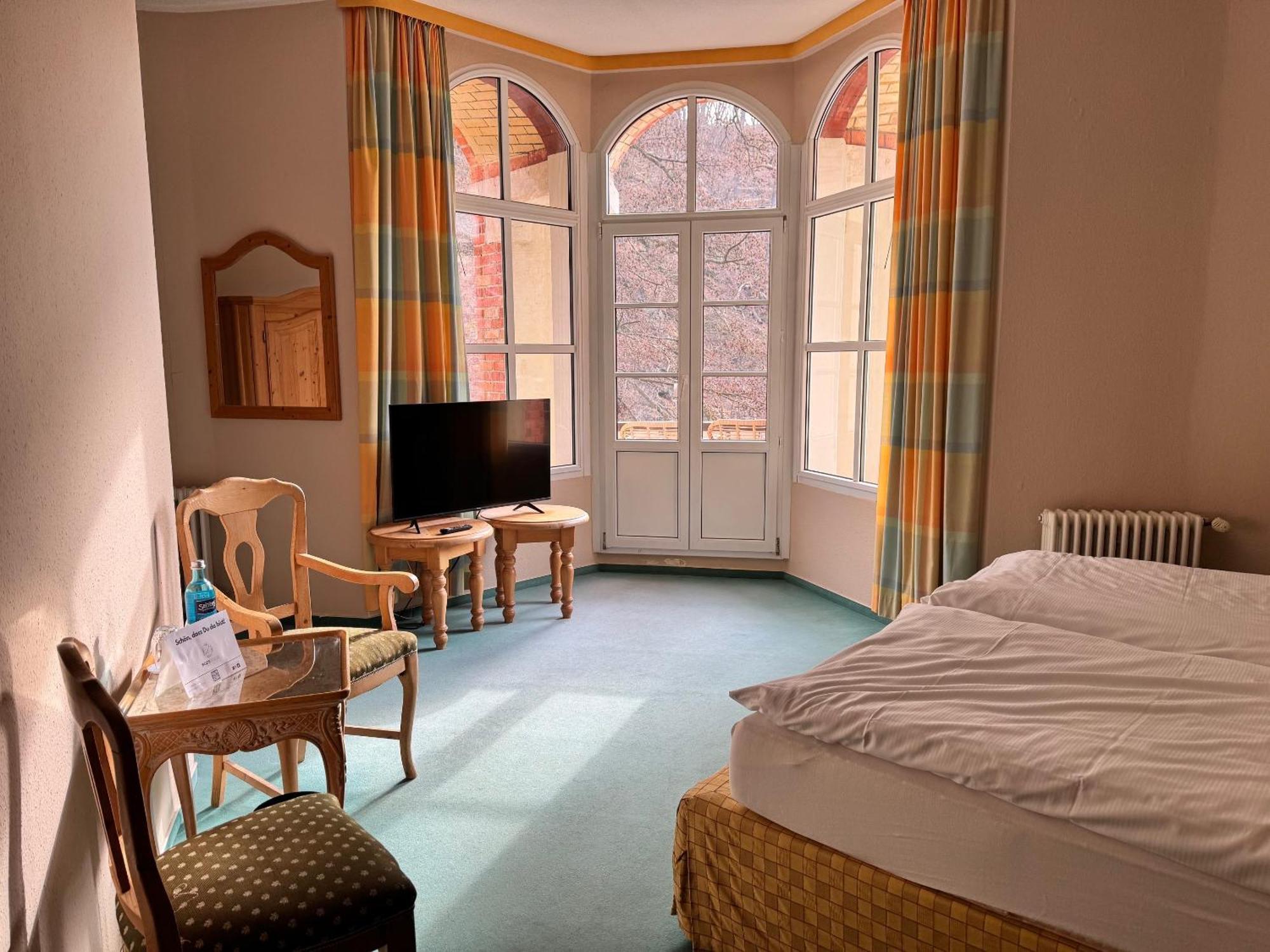 Hotel Bodeblick Thale Buitenkant foto
